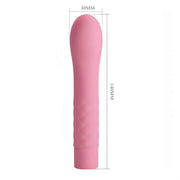 Atlas Vibratore Punto G in Silicone con 10 modalità di vibrazione