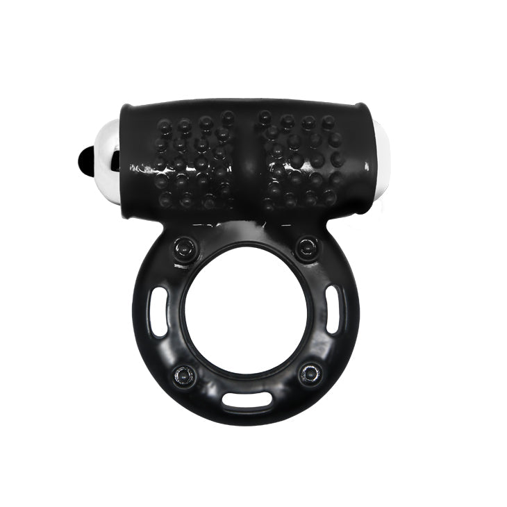Anello Fallico Vibrante con Texture Stimolante