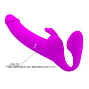 Strapless con Doppia Vibrazione e Suzione