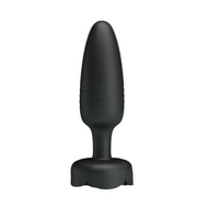 Vibratore Anale in Silicone Con Luce, Vibrazione e Spinta