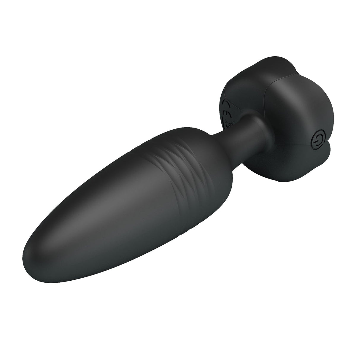 Vibratore Anale in Silicone Con Luce, Vibrazione e Spinta