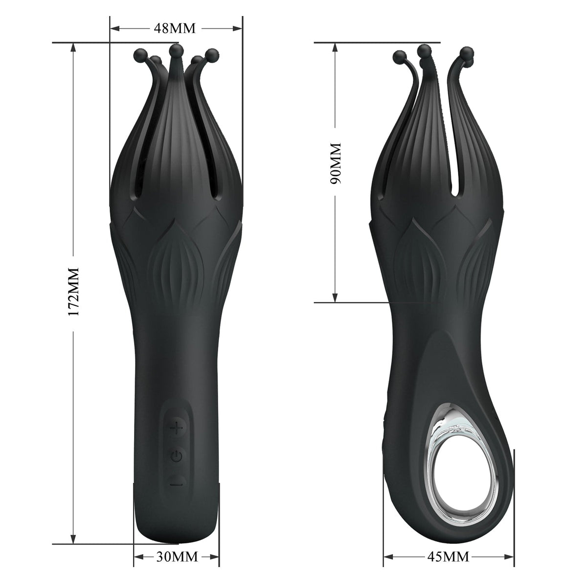 Arella Vibratore Multifunzione per Stimolazione del Glande