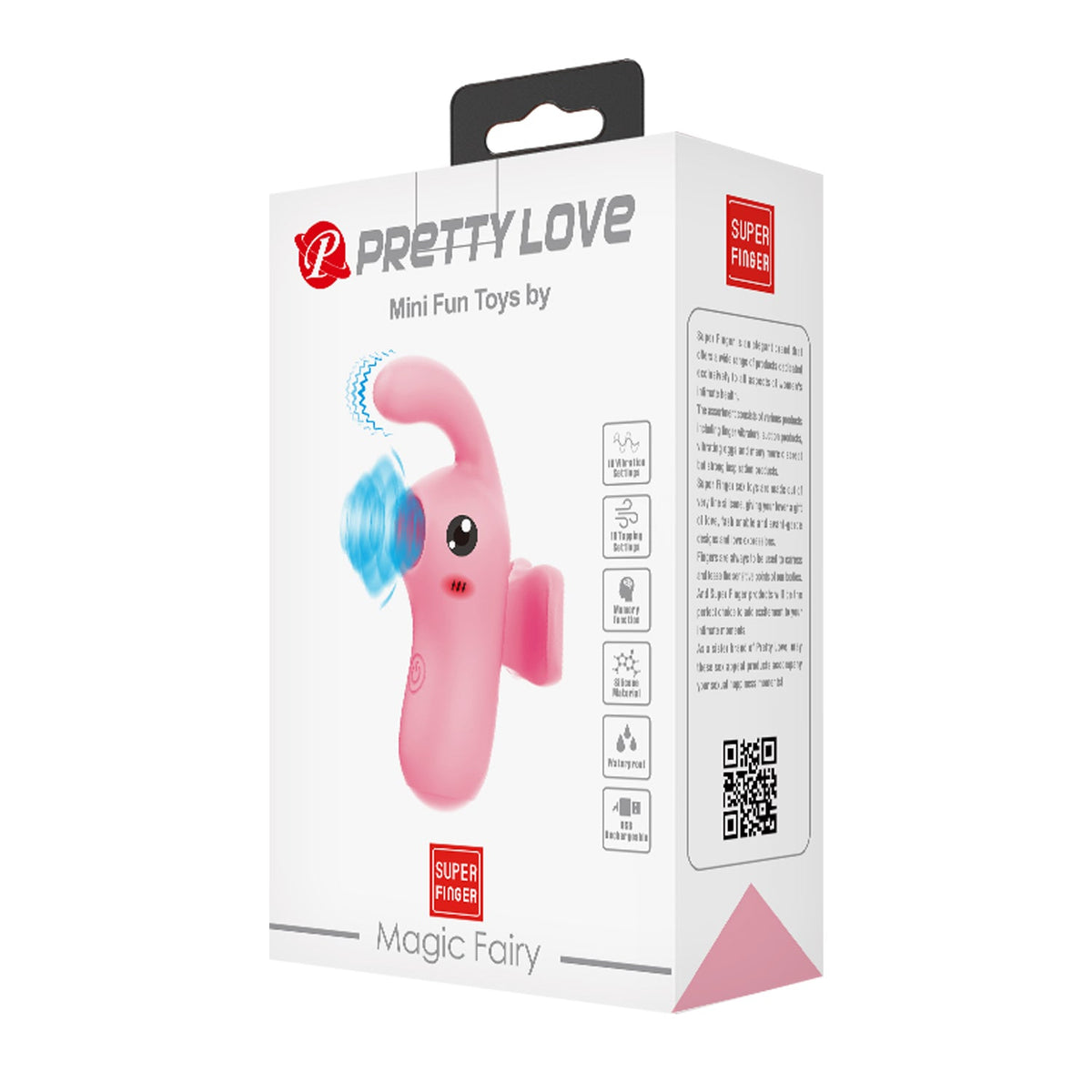 2 in 1 Vibratore e Succhiaclitoride Da Dita