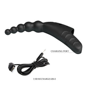 Finger Vibe Palline Anali con 10 patterns di vibrazione