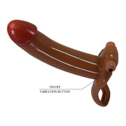 Strapon Hollow Vibrante Con Stimolatore Clitorideo