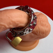Ballstretcher in Acciaio con Spikes Interni e Chiusura