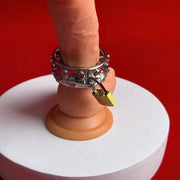 Ballstretcher in Acciaio con Spikes Interni e Chiusura