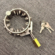 Ballstretcher in Acciaio con Spikes Interni e Chiusura