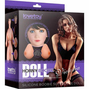 Bambola Super Realistica con Volto in 3d, Parrucca, Seni Morbidi e Ano e Vagina in Silicone