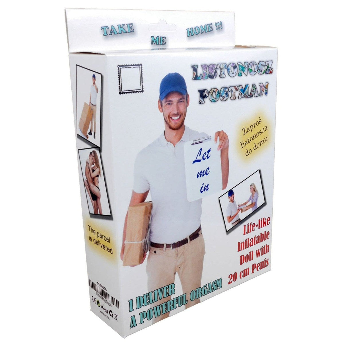 Bambolo Gonfiabile con Pene Postman Doll