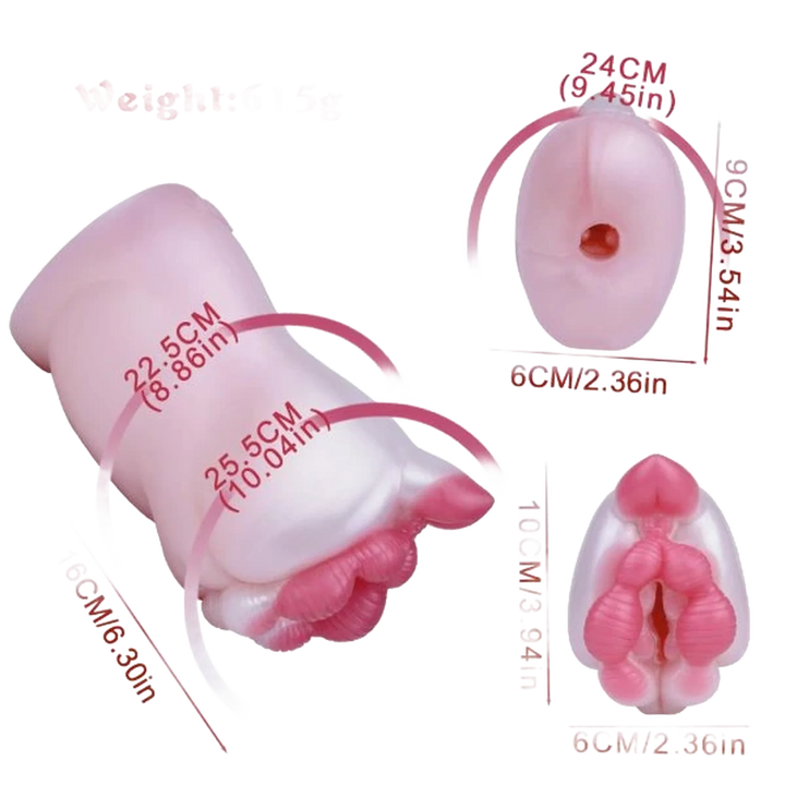 Banshee-wombat Masturbator for men
