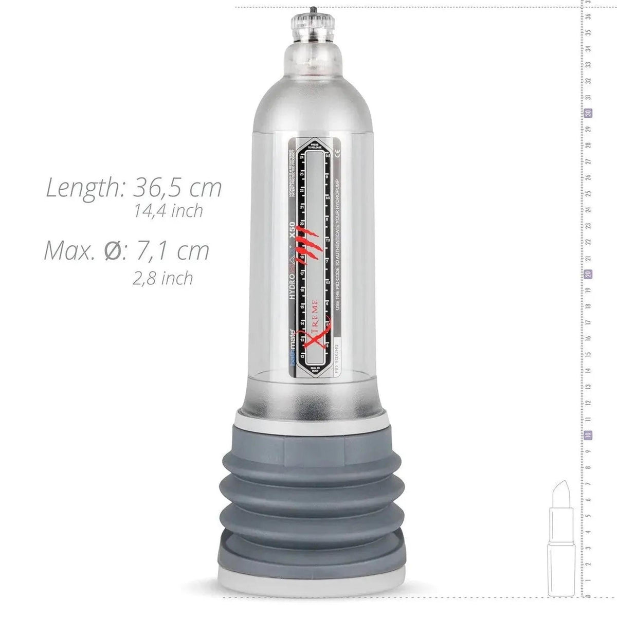 Bathmate HydroExtreme 11 – Clear