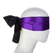 Benda a fascia satinata - 150 cm, Viola