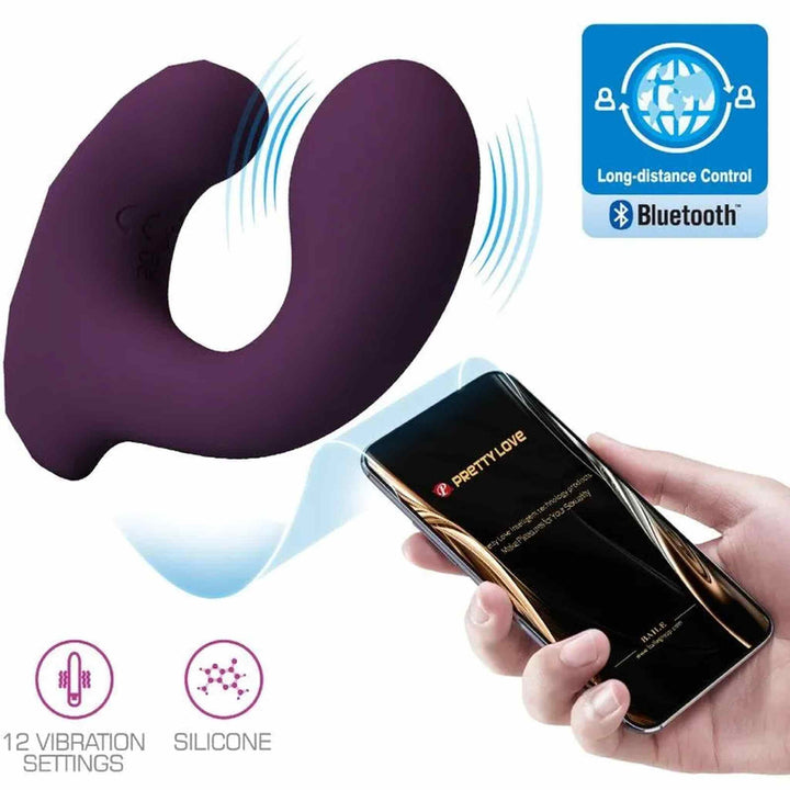 Billy Vibratore Doppio con Comando da APP Mobile
