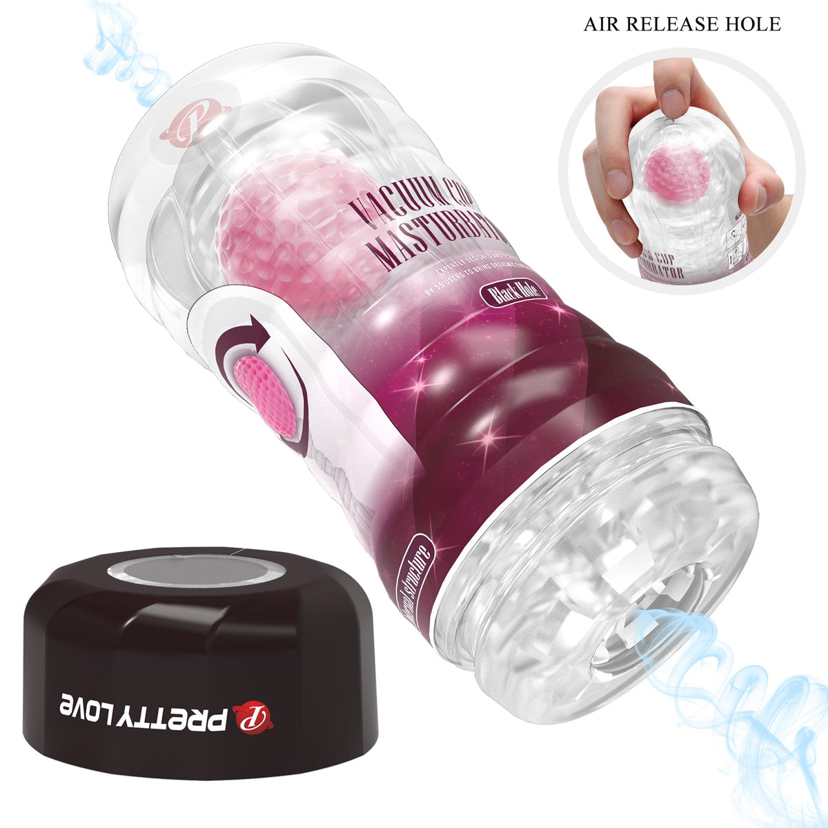 Black Hole Masturbatore Vacuum Cup