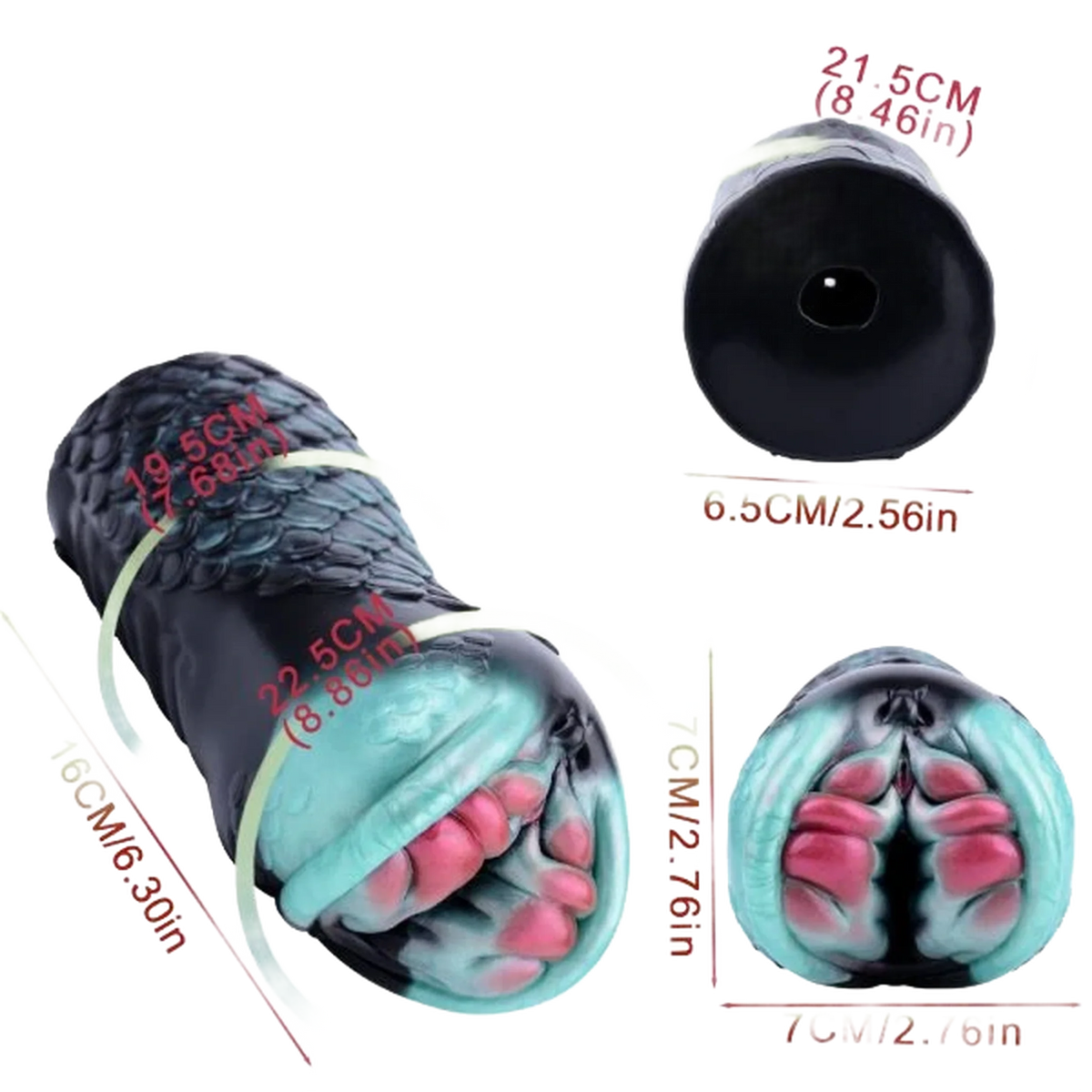 Black Mamba-Snake Masturbator