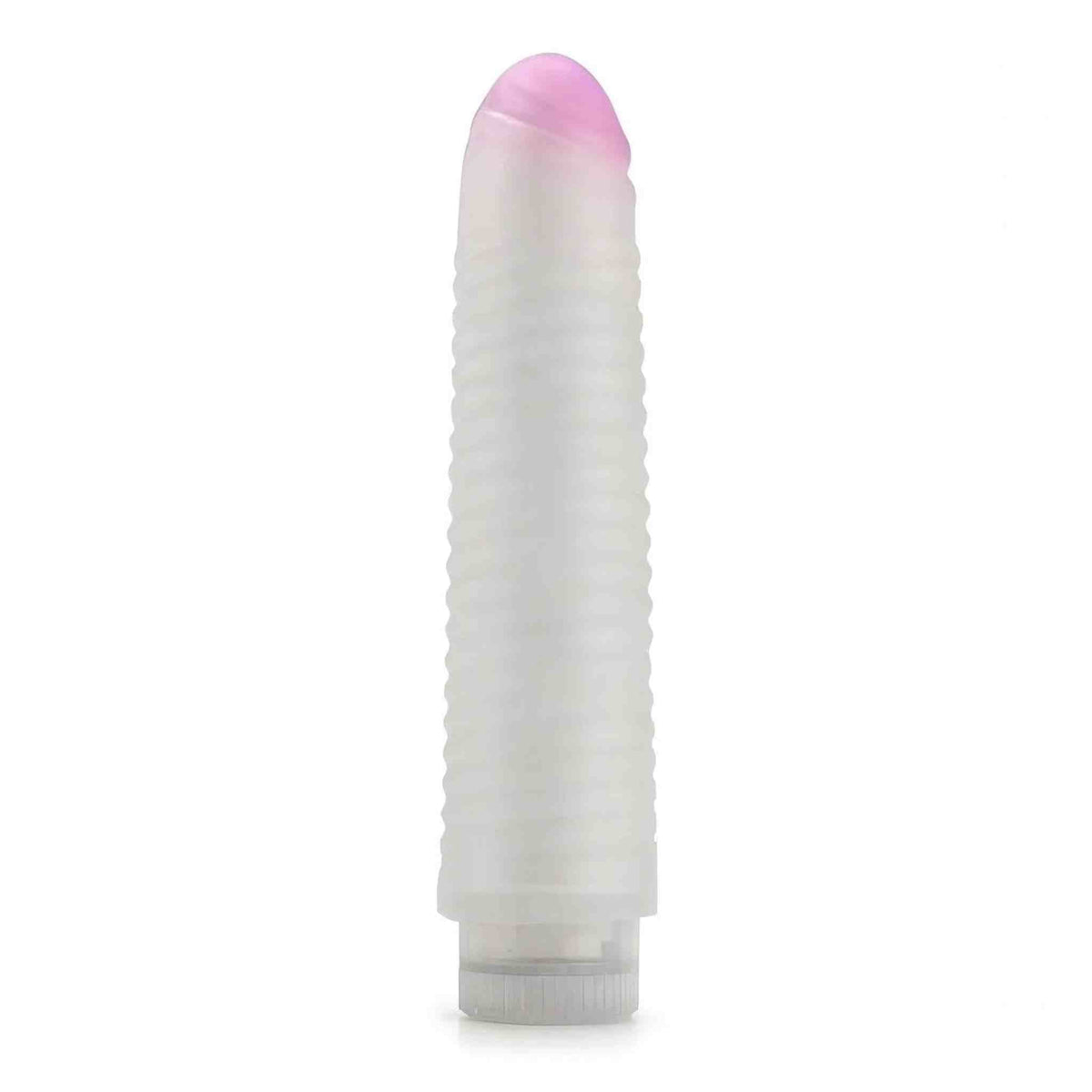 Blush Ribbed Sleeve 7,5” Vibrator UR3
