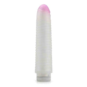 Blush Ribbed Sleeve 7,5” Vibrator UR3