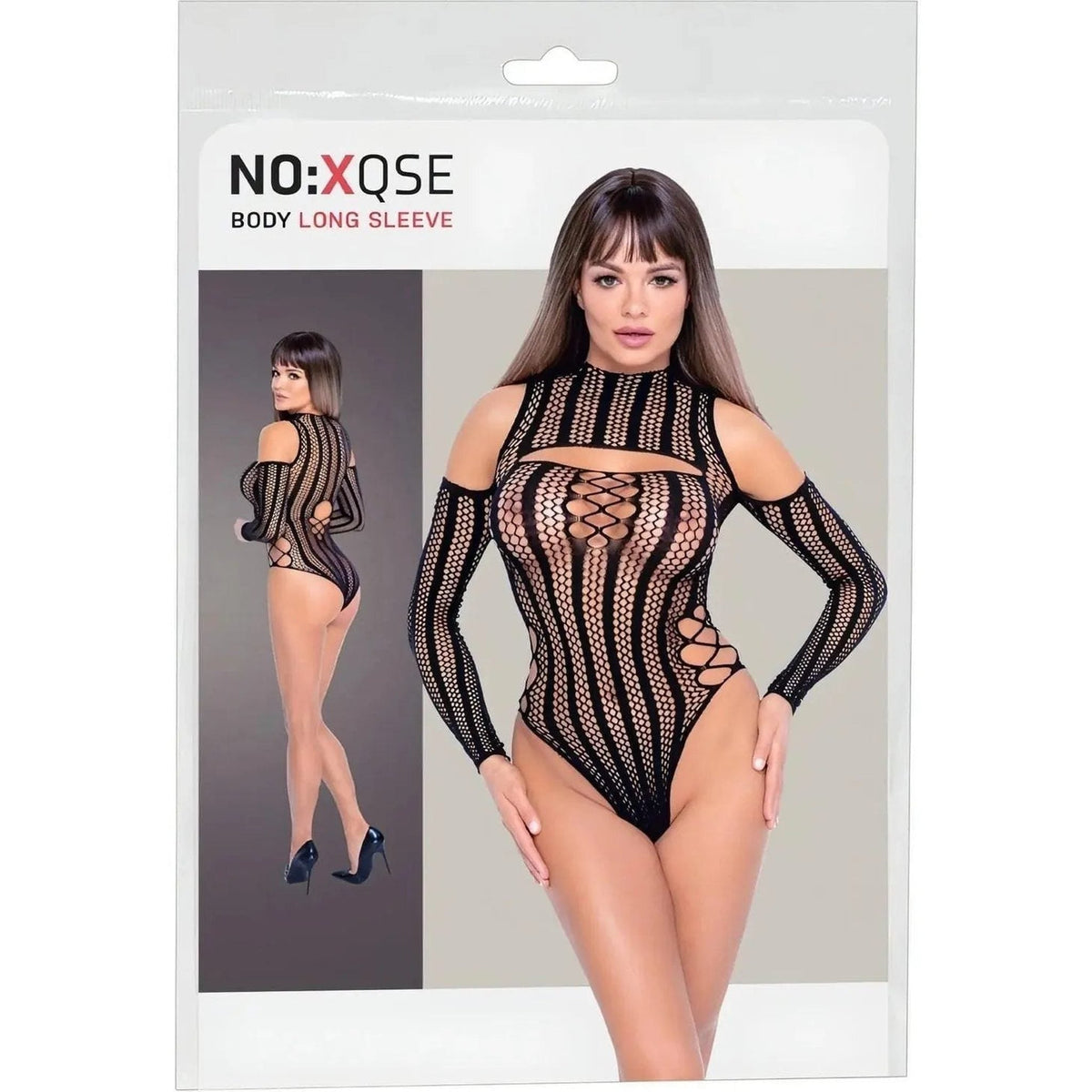 Body a Retecon Spalle Scoperte e Motivi ad Intreccio