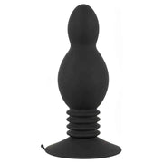Bouncing Plug Anale Nero Rimbalzante