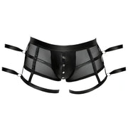 Boxer Sexy Uomo con Stringhe e Polsiere