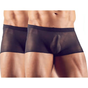 Boxer a Rete Nera Semi Trasparente