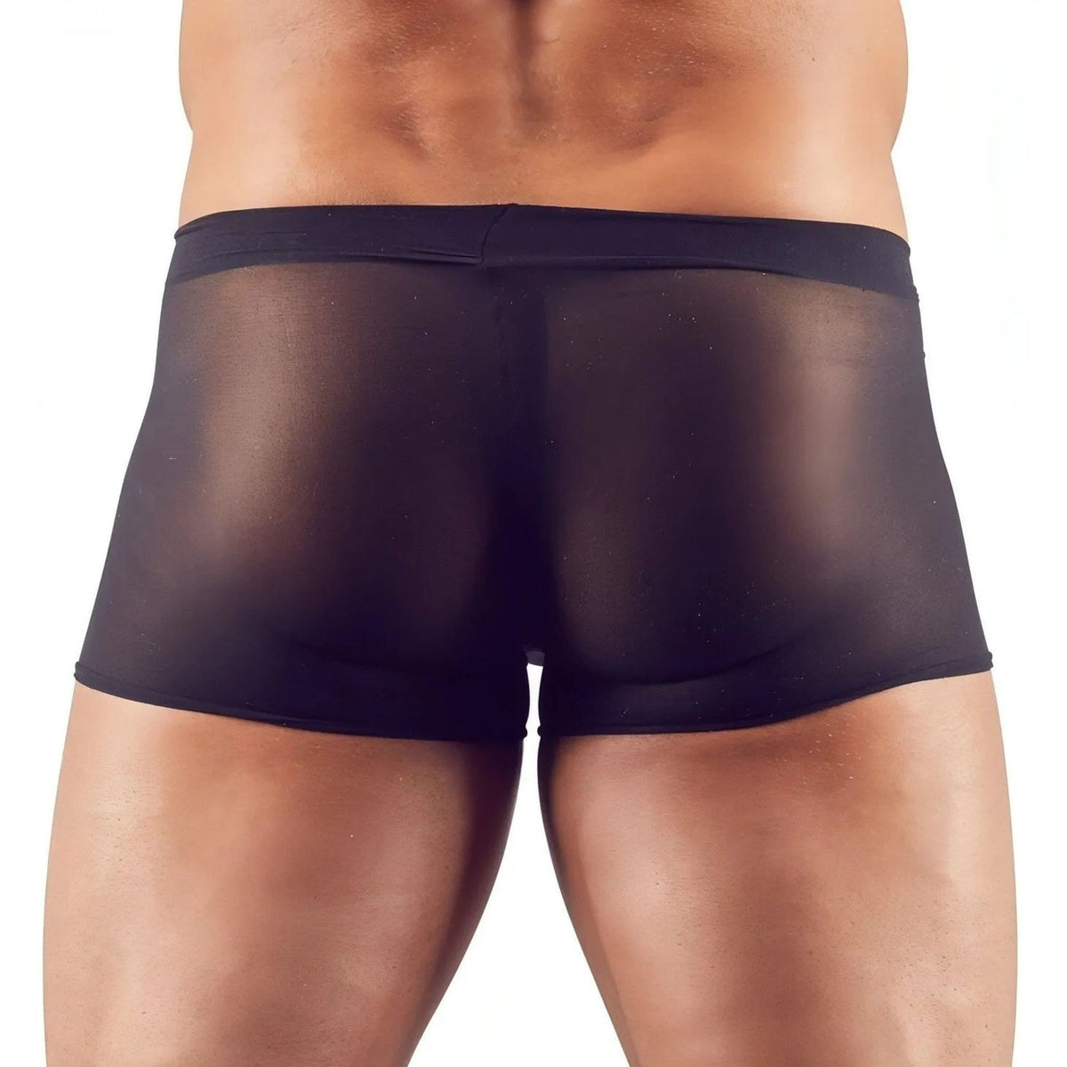 Boxer a Rete Nera Semi Trasparente