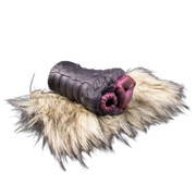 Bristle dog Furry Pussy Sex Toy Male Masturbators With Dual Channel