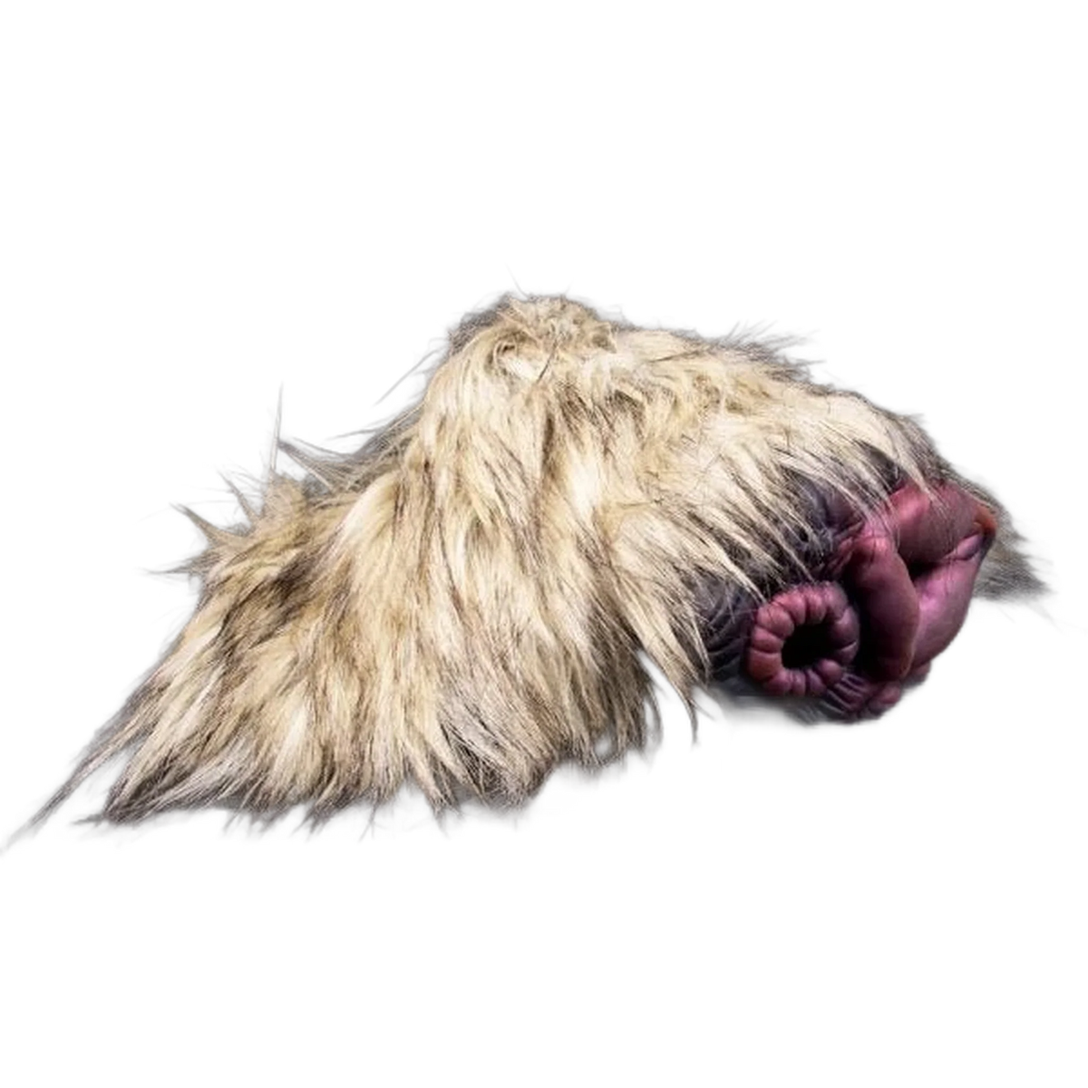 Bristle dog Furry Pussy Sex Toy Male Masturbators With Dual Channel