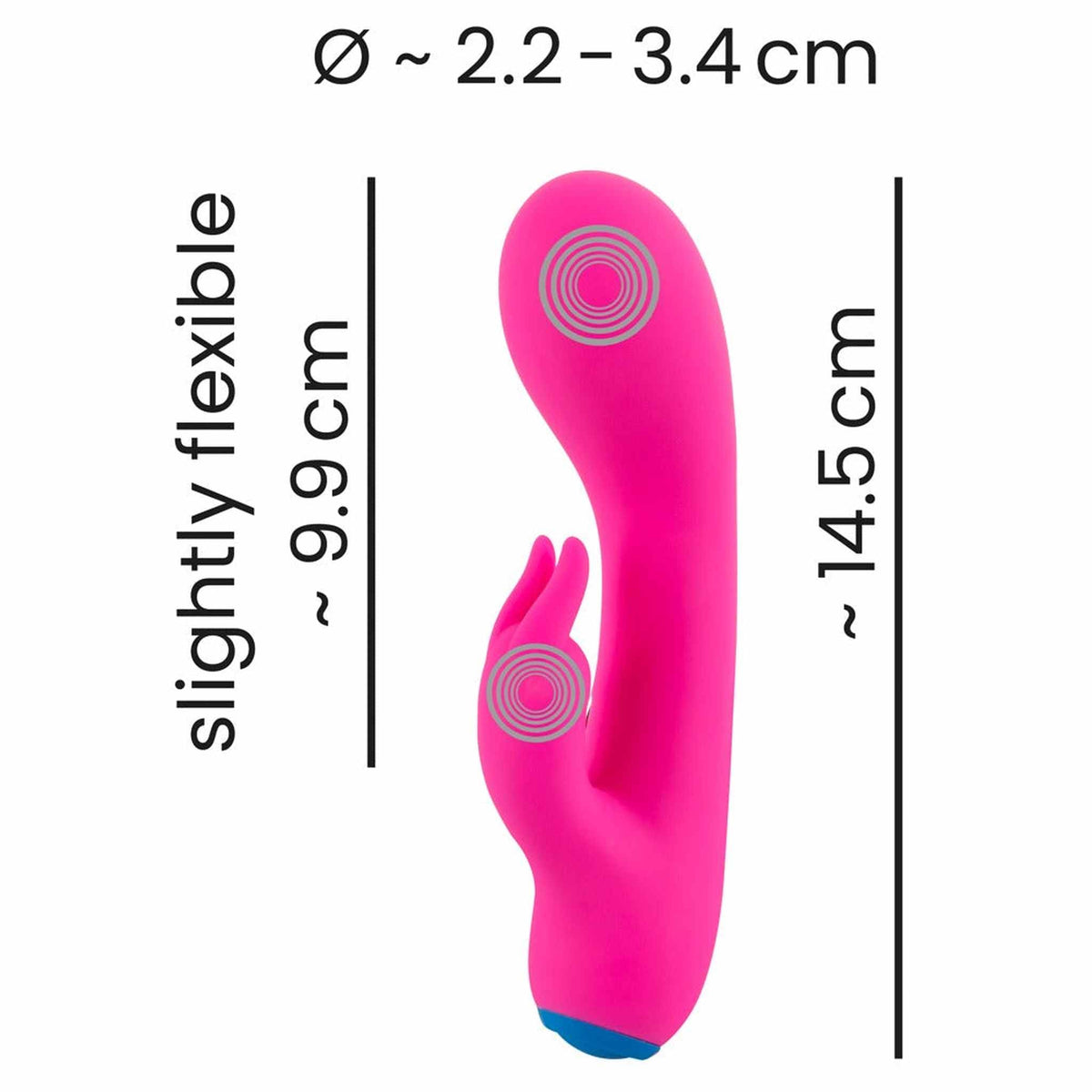 Bunt Vibratore Rabbit da 14.5 cm