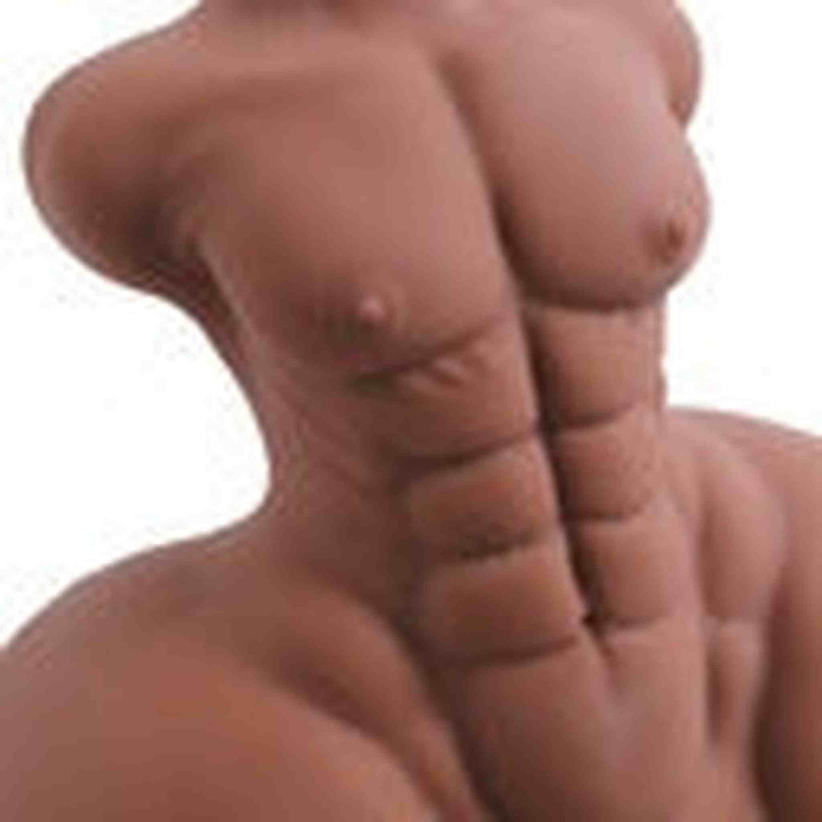 Ingrandimento torace busto mezzo donna addominali a sei pezzi capezzoli collo spalle dettagli anatomici