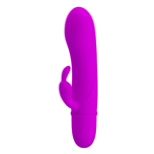 Caesar Mini Vibratore Rabbit in Silicone con 10 vibrazioni diverse