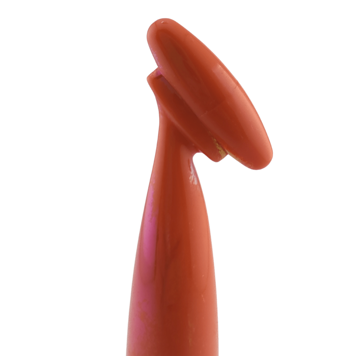Vibratore Candies Mini Punto G arancione vista laterale ergonomica