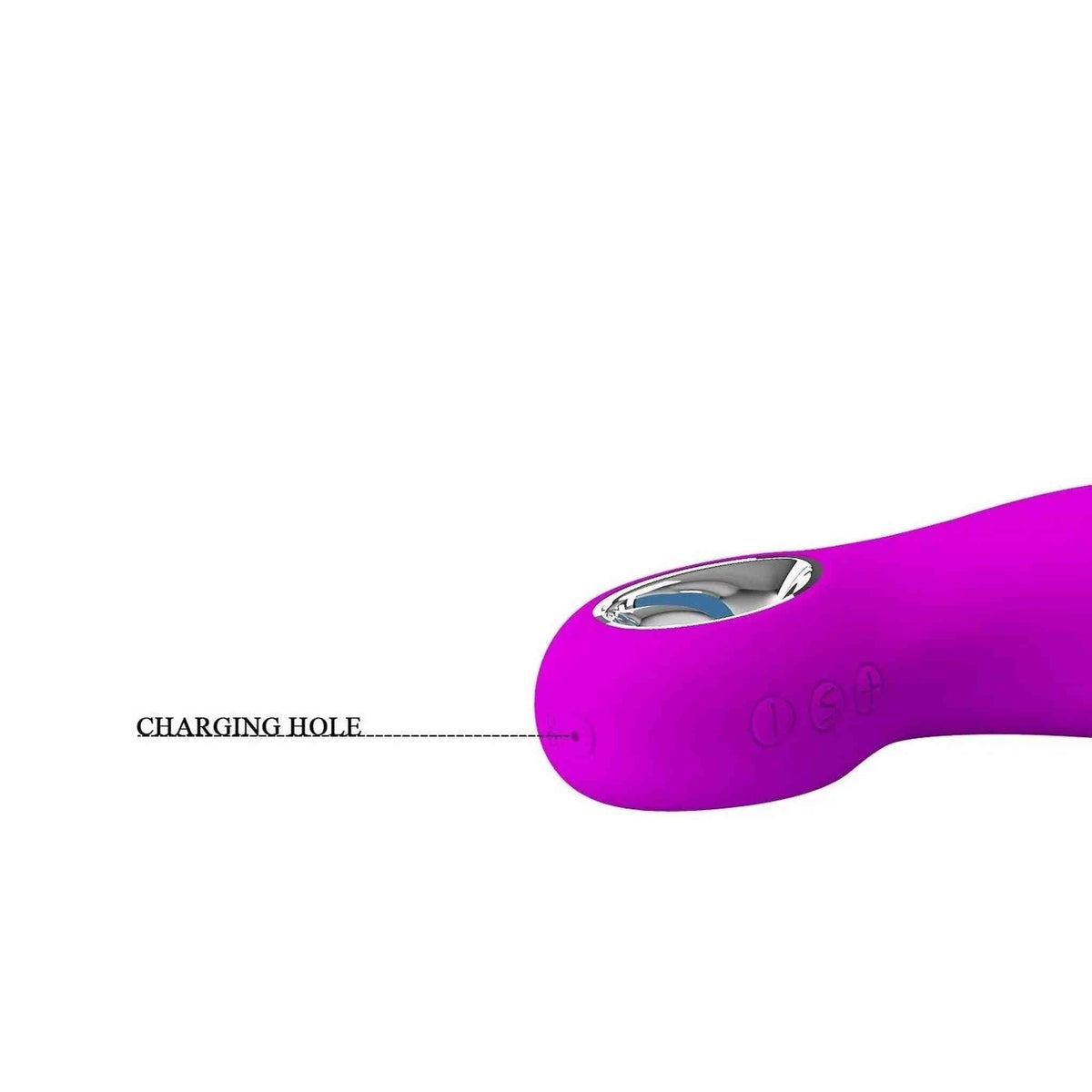 Carol Vibratore Rabbit Con Stimolatore Clitorideo Largo