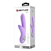 Carol Vibratore Rabbit Con Stimolatore Clitorideo Largo