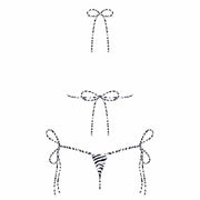 Carribella Bikini Zebra by Obsessive