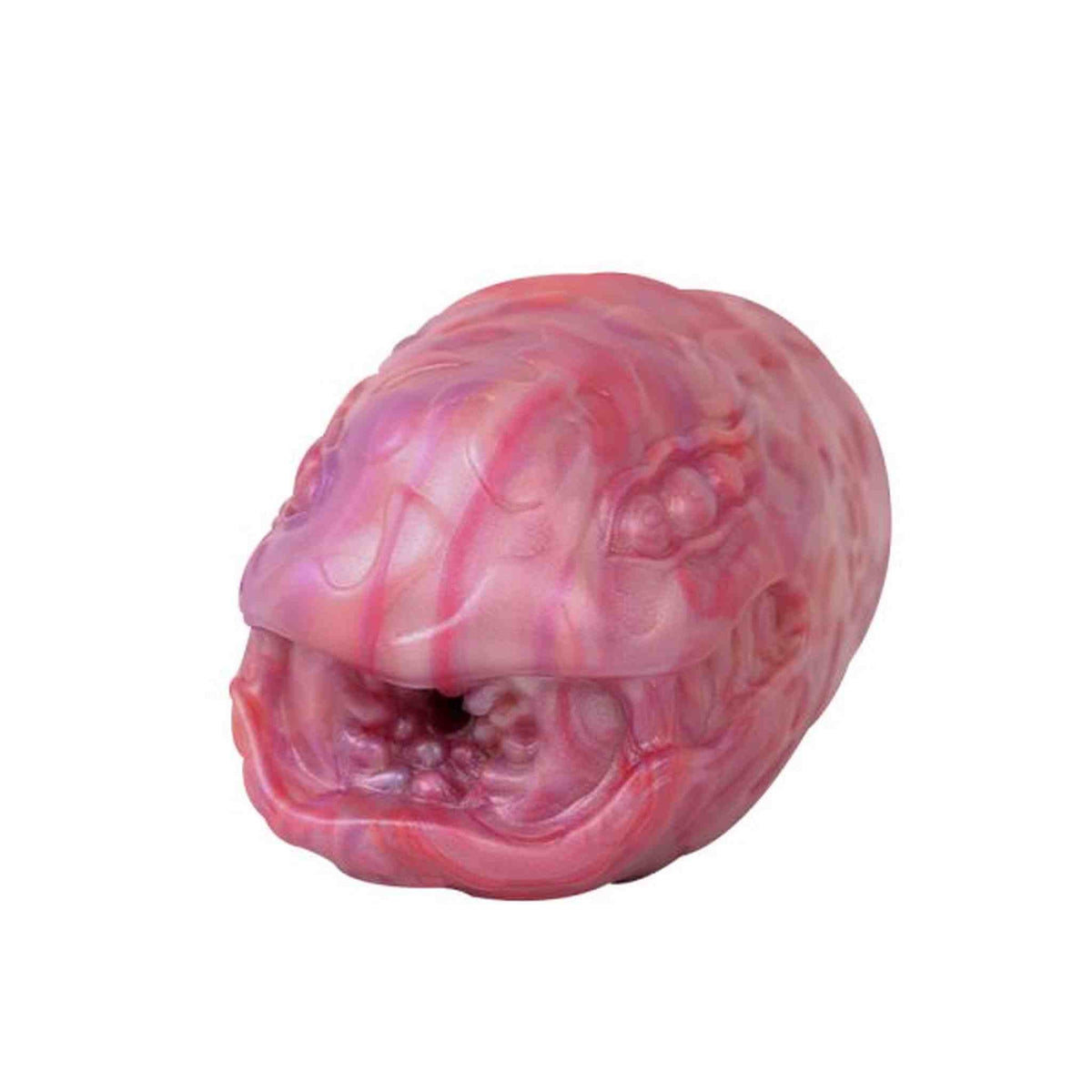 Angolazione masturbatore centopiedi dettagli anatomici occhi denti silicone liquido sfumature