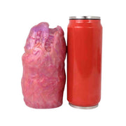Toy centopiedi sangue silicone liquido effetto marmorizzato rosa viola scala confronto