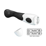 Vibratore nero vano batterie aperto slot per pile AAA non incluse