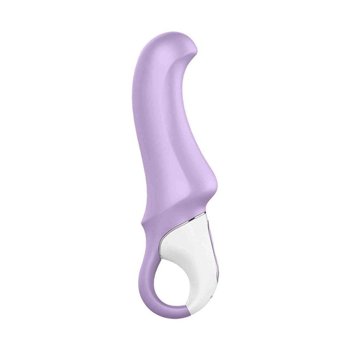 Vibratore Satisfyer Charming Smile lilla impugnatura ergonomica superficie opaca