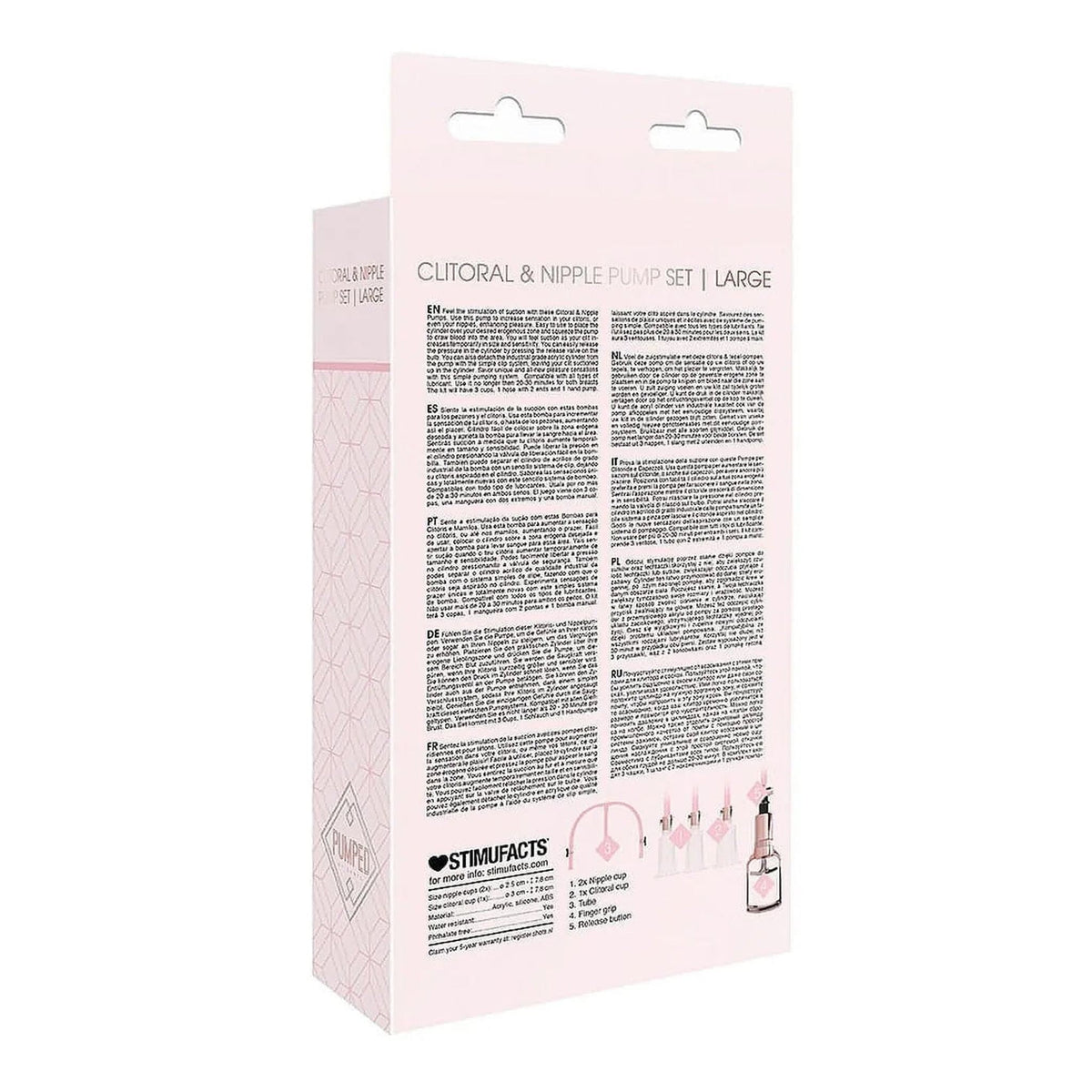 Clitoral & Nipple Pump Set