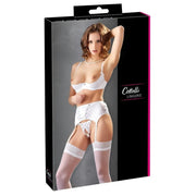 Confezione regalo Cottelli Lingerie completino intimo bianco donna