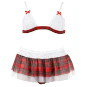 Completino Scolaretta Sexy 3 pezzi