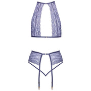 Completino Sexy 3 Pezzi Lavanda