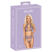 Completino Sexy 3 Pezzi Lavanda