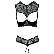 Completino Sexy In Pizzo Taglio Alto
