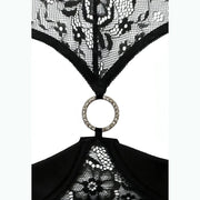 Completino Sexy In Pizzo Taglio Alto