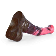 Dildo fantasy Conner Magmara posizionato diagonalmente dettaglio base zampa