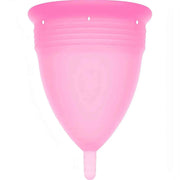 Coppetta Mestruale in Silicone 100% Anallergico - Taglia L, Rosa