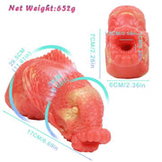 Dimensioni toy koi silicone liquido 29,5 cm peso netto 652g